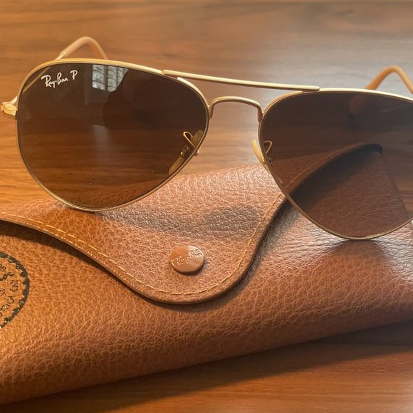 Ray-Ban Aviator Polarized Sunglasses